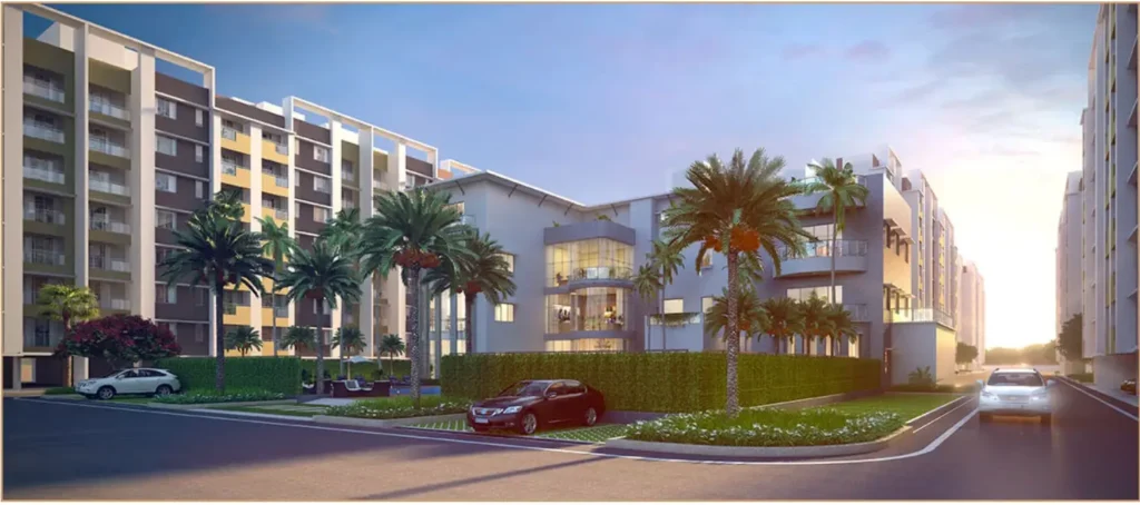Purva Windermere Apartment Main elevation by Puravankara Group located at Pallikaranai, Medavakkam, Velachery, Chennai Tamil Nadu